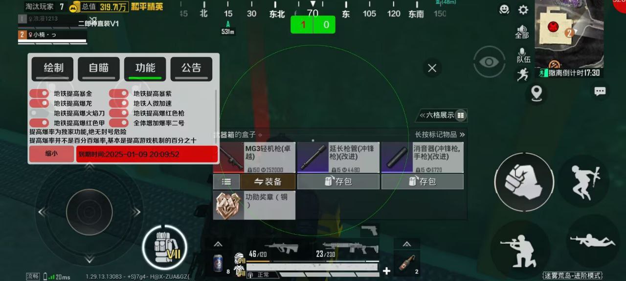 和平精英辅助【九世】